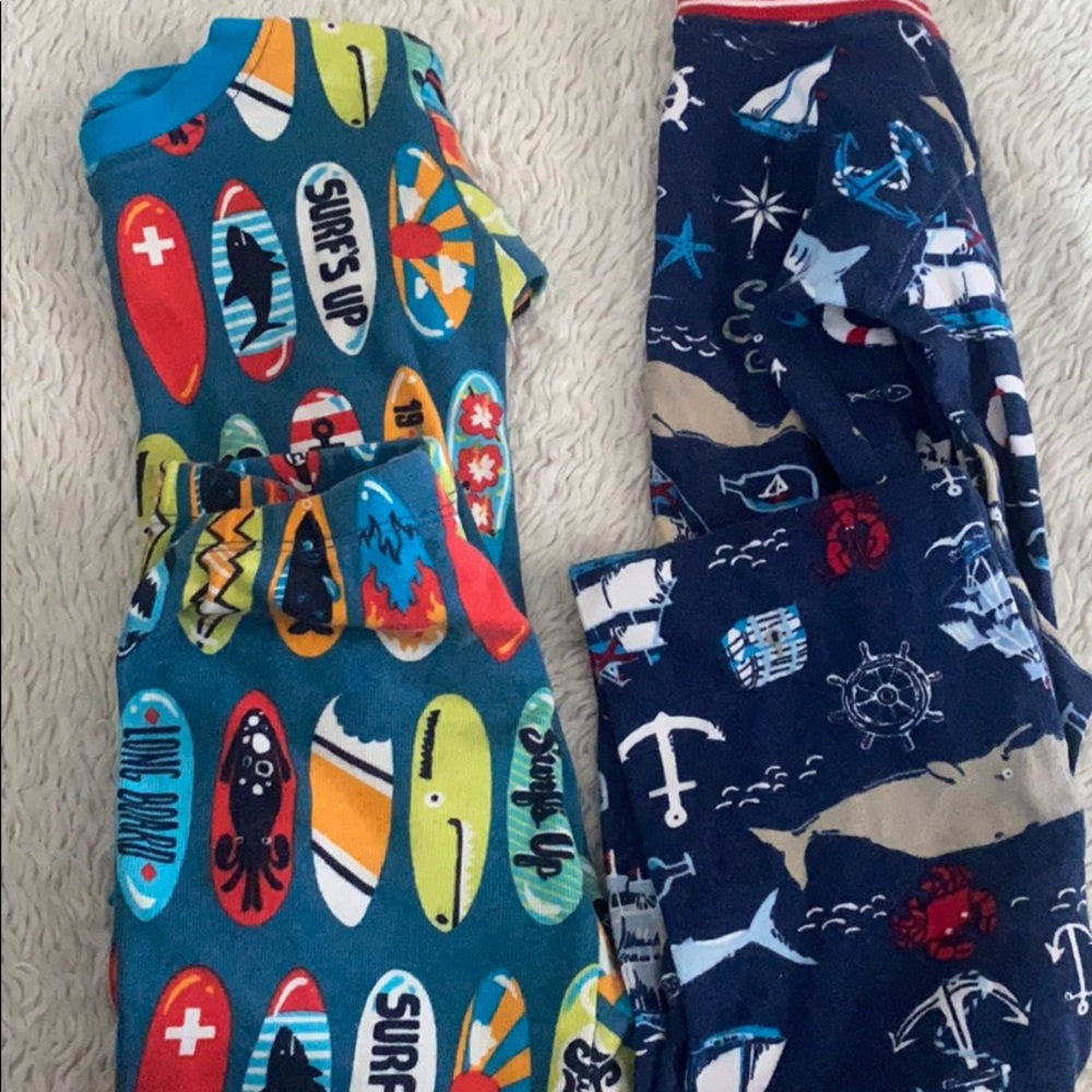 2 pairs size 3T Hatley pjs